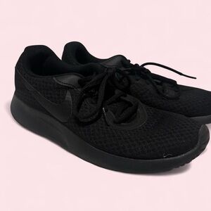 Nike All-Black Athletic Shoes